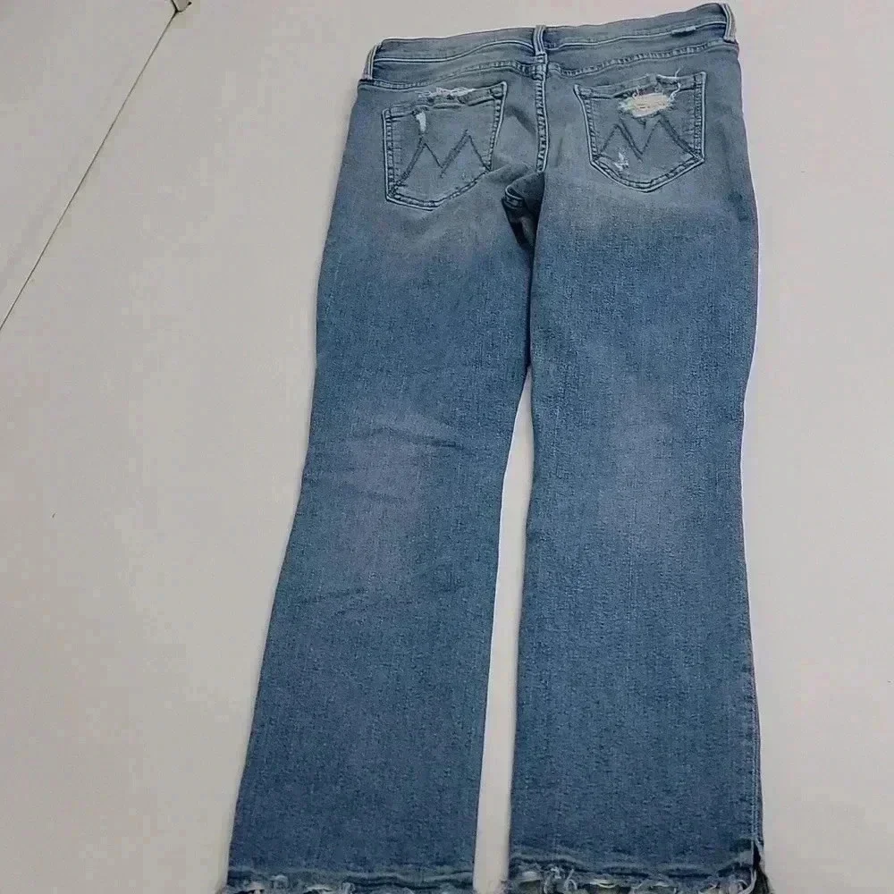 Mother Rascal Ankle Snippet Chew push the envelope Jeans 29